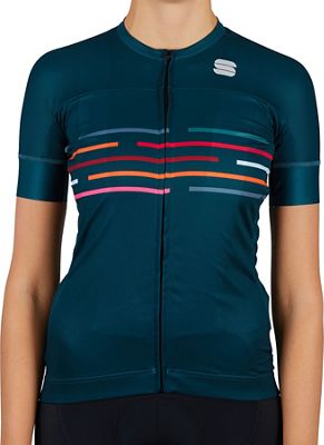 Sportful Women's Velodrome Cycling Jersey SS21 - Sea Moss - XL, Sea Moss